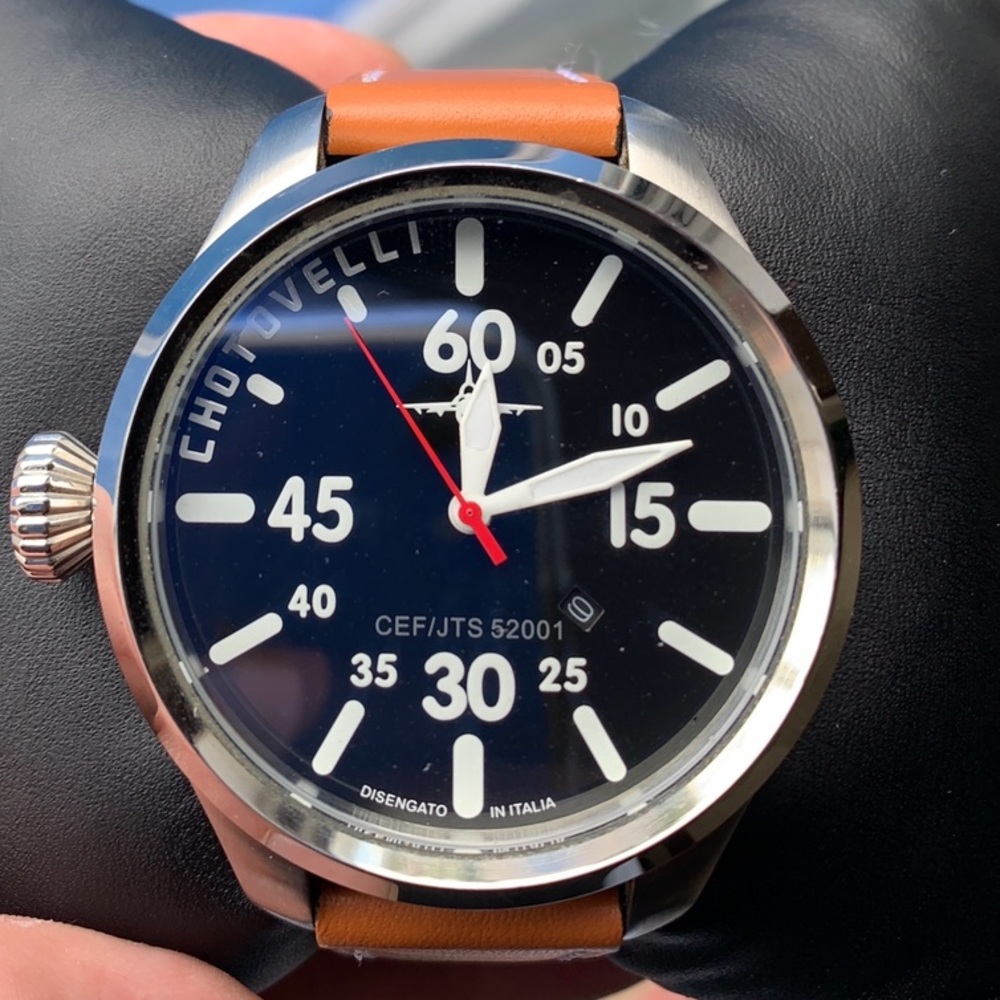 (SOLD) Rare Men’s Aviator Watch
